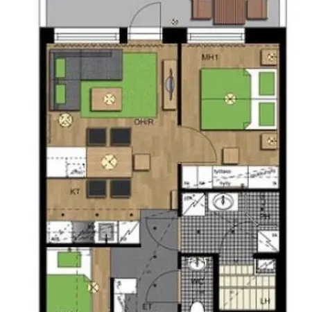Σπίτι διακοπών Holiday Chalet 1501 Levi